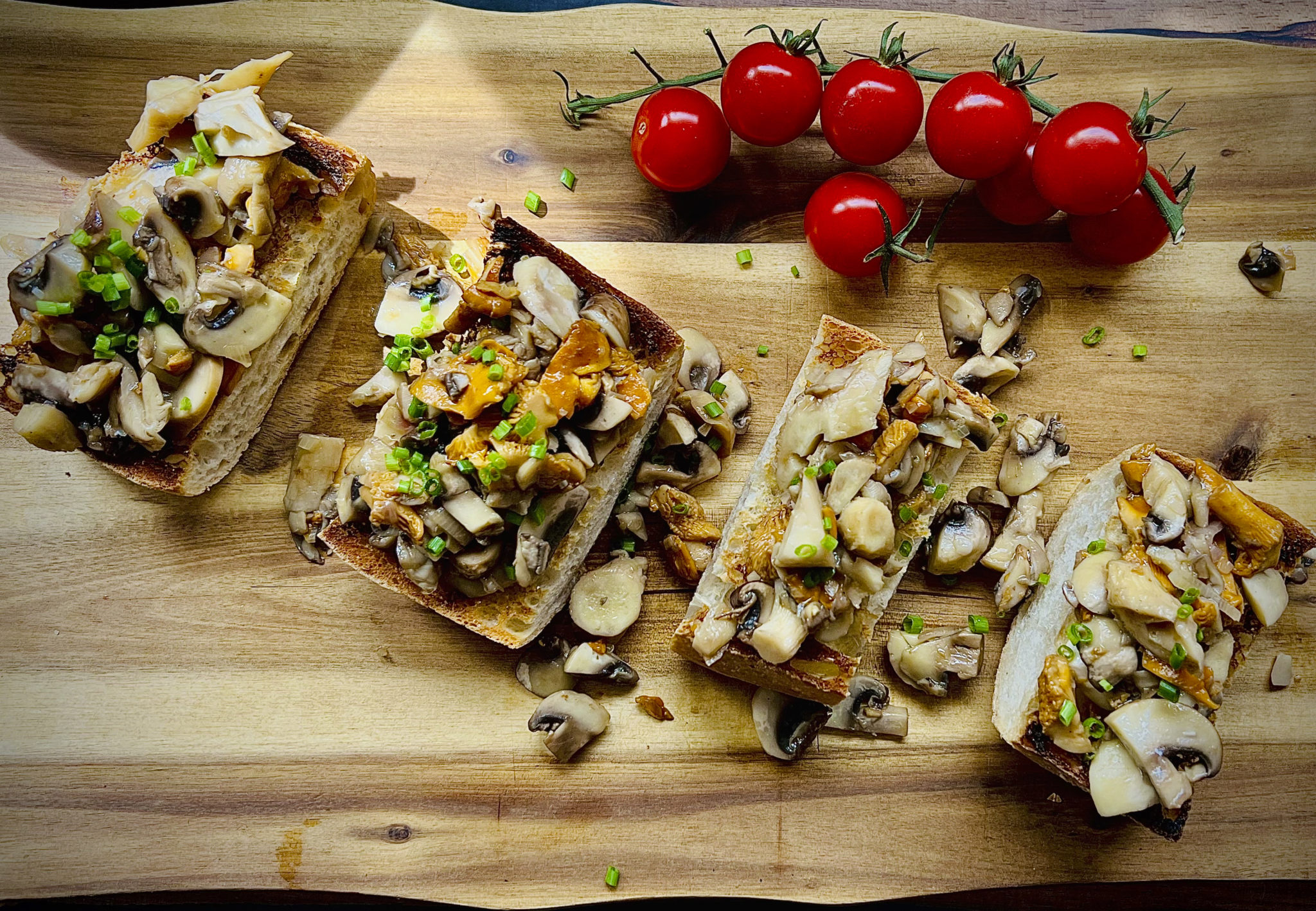 Herbstliche Pilz Bruschetta - St. Antony Magazin